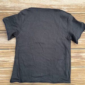 Alabama Chanin / Elizabeth Suzann collab - cozy French terry short sleeve top